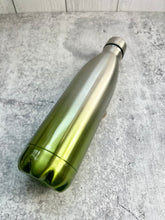 Load image into Gallery viewer, CLEARANCE - Stainless Steel water bottle, 17 oz - Powder Coated - Green