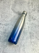 Load image into Gallery viewer, CLEARANCE - Stainless Steel water bottle, 17 oz - Powder Coated - Blue