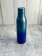Load image into Gallery viewer, CLEARANCE - Stainless Steel water bottle, 20 oz - Blue - Powder Coated