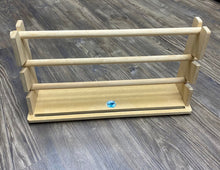 Load image into Gallery viewer, CLEARANCE - Triple Row Mesh Holder, Ribbon Holder - Available in 12", 21.5" | Mesh Roller | Wreath Maker Tool | Vinyl Roll Holder | MDF |