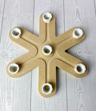 Load image into Gallery viewer, 7 Cup drying rack for glitter tumbler making / cuptisserie / cup turner