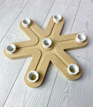 Load image into Gallery viewer, 7 Cup drying rack for glitter tumbler making / cuptisserie / cup turner