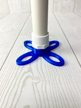 Load image into Gallery viewer, Blue Glitter Single Cup drying rack for glitter tumbler making / cuptisserie / cup turner