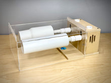 Load image into Gallery viewer, Compact Two Cup Turner with Acrylic Dust Cover - Double Turner