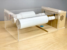 Load image into Gallery viewer, Compact Two Cup Turner with Acrylic Dust Cover - Double Turner