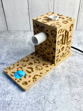 Load image into Gallery viewer, Leopard Skull Single Cup Turner - One Cup Turner for Making Glitter Epoxy Tumblers - Skeleton / Skull / Leopard Print