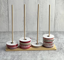 Load image into Gallery viewer, Ribbon Spool Holder - Ribbon Organizer - Craft Organizer