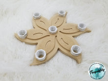 Load image into Gallery viewer, CLEARANCE - 7 Cup drying rack (3/4” PVC) for glitter tumbler making / cup turner