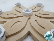 Load image into Gallery viewer, CLEARANCE - 7 Cup drying rack (3/4” PVC) for glitter tumbler making / cup turner