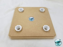 Load image into Gallery viewer, 4 Cup drying rack (1/2" pvc) for glitter tumbler making / cuptisserie / cup turner