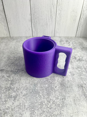3D Printed Ice Cream Pint Holder – Fits Standard Pints | Spoon Slot | Purple