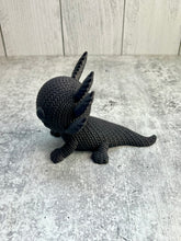 Load image into Gallery viewer, 3D Printed Axolotl - 6 inch - Black Shimmer