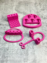 Load image into Gallery viewer, UV Adapter Bundle - Stapler, Scissor, Badge Reel and Pen - Pink