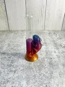 Chameleon Single Tube Propagation Plant Stand - 3D Print - Propagation Station - Bud Vase