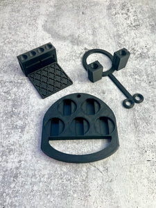 UV Adapter Bundle - Stapler, Scissor, Badge Reel - Black