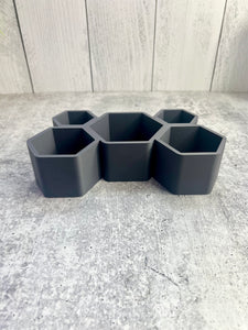 3D Printed Plant Pot - Indoor Pot for Plant - Planter with Drainage - Home Decor