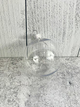 Load image into Gallery viewer, Clear Shatterproof Ornament - Christmas Ornament - Craft Blank