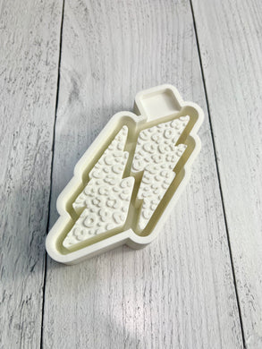3d Printed Leopard Lightning Bolt Vent Freshie Mold Housing