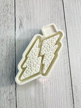 Load image into Gallery viewer, 3d Printed Leopard Lightning Bolt Vent Freshie Mold Housing