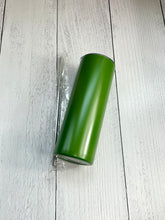 Load image into Gallery viewer, CLEARANCE - 20 Oz Tumbler Blank Skinny Stainless Steel Double Wall With Lid And Straw 20 oz