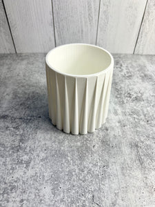 3D Printed Plant Pot - Indoor Pot for Plant - Planter with Drainage - Home Decor