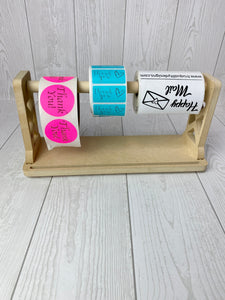 CLEARANCE - Sticker / Packaging Sticker / Label Holder | Organizer | Desk Organizer | Craft Room