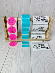 CLEARANCE - Sticker / Packaging Sticker / Label Holder | Organizer | Desk Organizer | Craft Room
