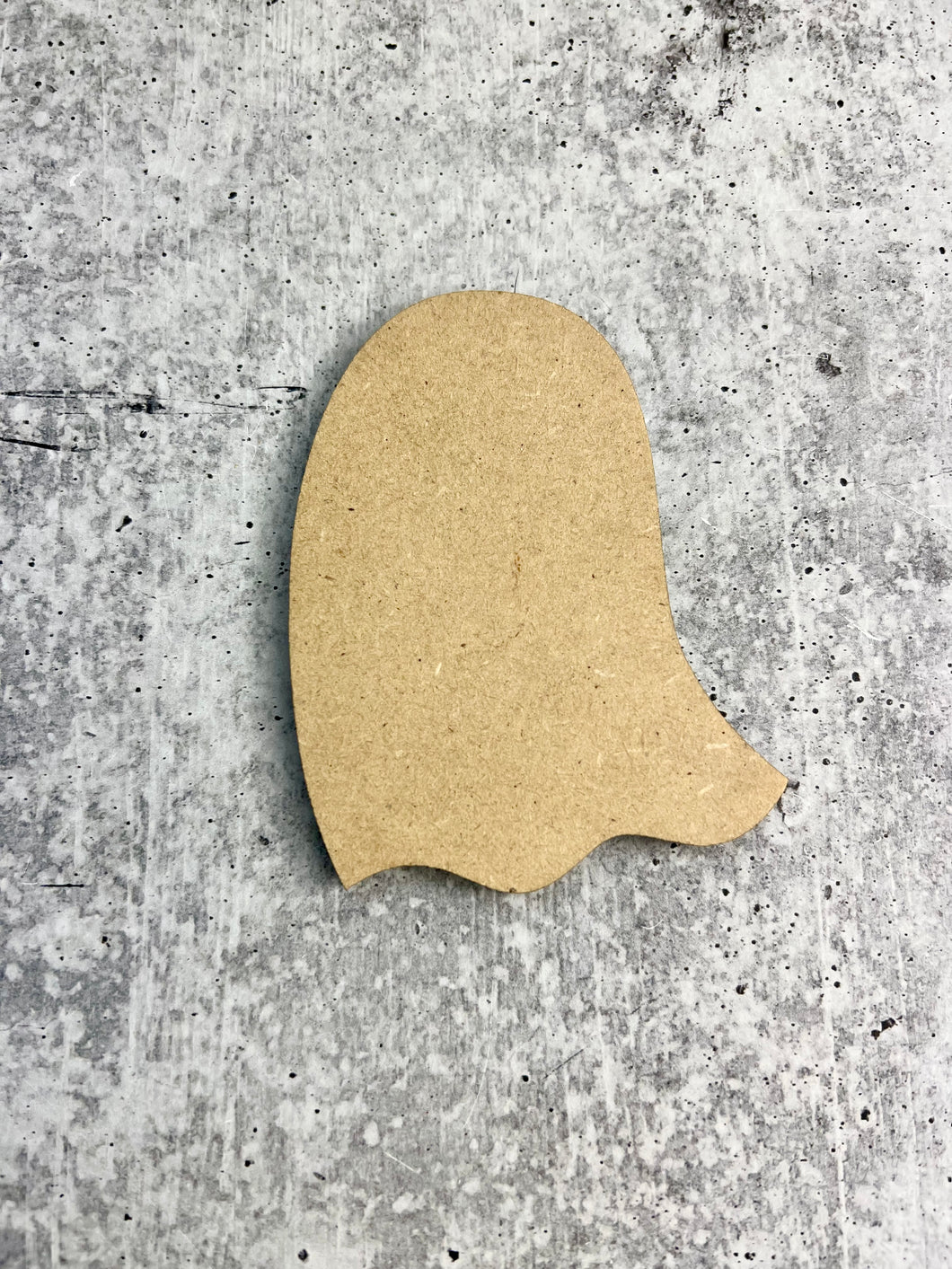Unfinished MDF Ghost Shape - Halloween - Up to 12