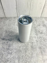 Load image into Gallery viewer, CLEARANCE - 15 Oz Sublimation Tumbler Blank Skinny Straight Stainless Steel Double Wall With Lid 15oz
