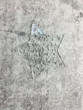 Load image into Gallery viewer, Star Print Stencil, Bleached Shirt Stencil, Star Acrylic Stencil