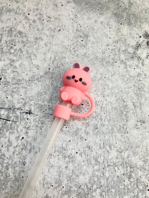 Cute Straw Topper - 8-10MM Straws - Cute Straw Toppers - Bunny