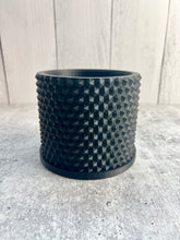 Load image into Gallery viewer, 3D Printed Plant Pot - Indoor Pot for Plant - Planter with Drainage - Home Decor - Black