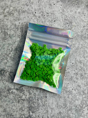 Clover / Shamrock Polymer Clay Pieces - 1 oz or 1/2 oz - St Patricks Day - Spring - Slime