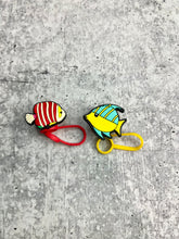 Load image into Gallery viewer, Cute Fish Straw Toppers - 8-10MM Straws - Cute Straw Toppers - Set of 2