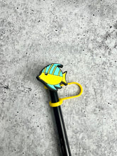 Load image into Gallery viewer, Cute Fish Straw Toppers - 8-10MM Straws - Cute Straw Toppers - Set of 2