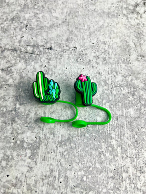 Cute Cactus Straw Toppers - 8-10MM Straws - Cute Straw Toppers - Set of 2