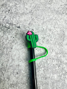 Cute Cactus Straw Toppers - 8-10MM Straws - Cute Straw Toppers - Set of 2