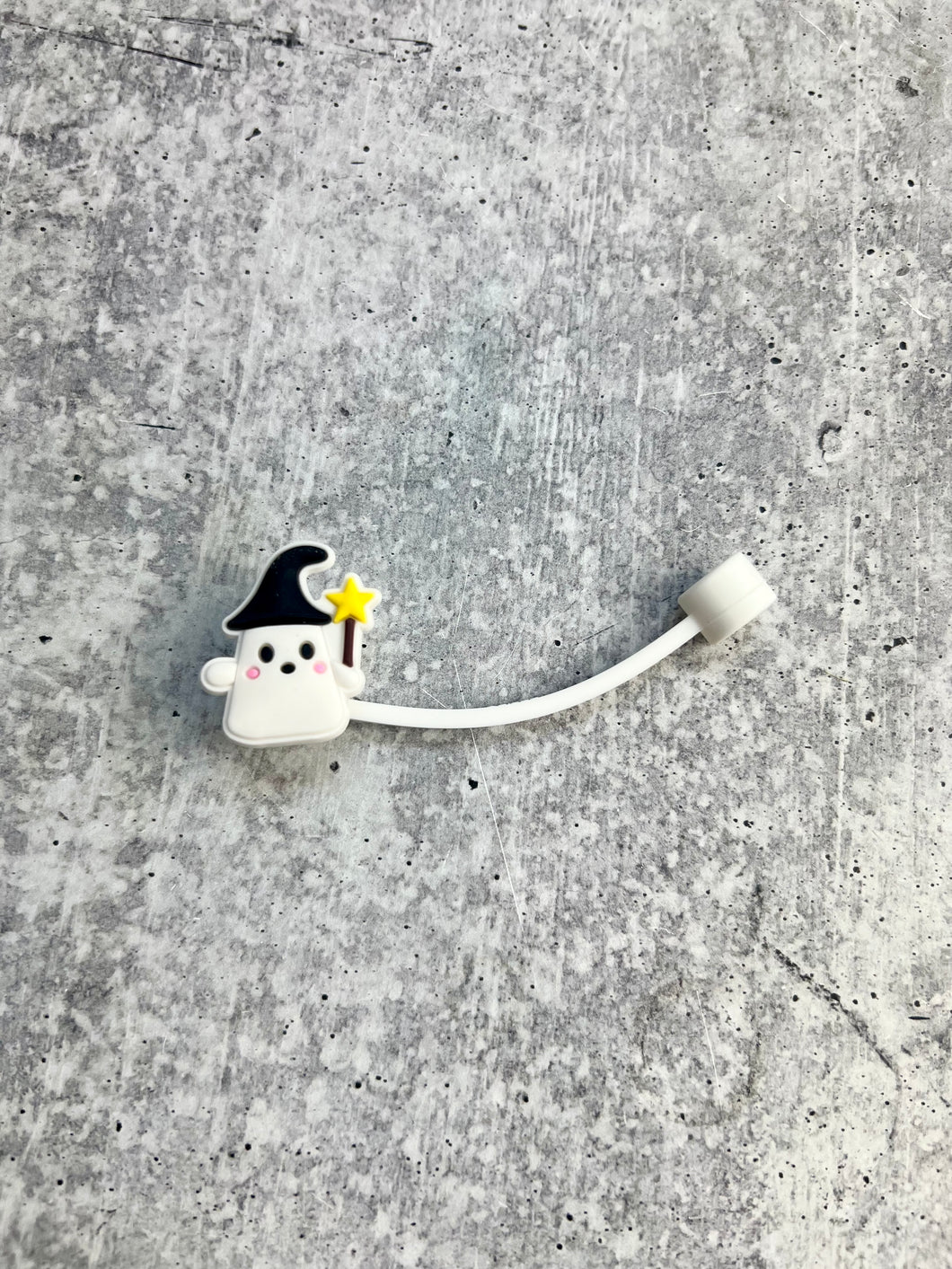 Cute Ghost Straw Topper - 8MM Straws - Cute Straw Toppers -