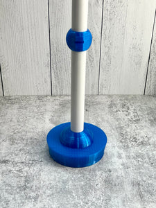 3D Printed Adapter for Indipets Flat Sided Pail - 2 QT - 3/4" PVC