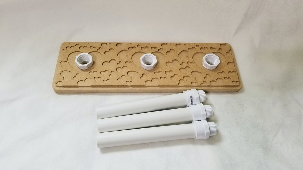 3 Cup drying rack for glitter tumbler making / cuptisserie / cup turner