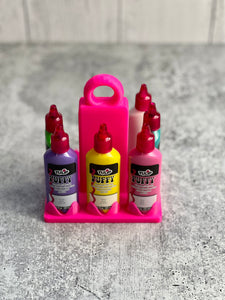 Paint Organizer - Stackable - Paint Storage - Hot Pink