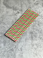 Load image into Gallery viewer, 10 - Christmas - Reusable Plastic Straws - 9&quot; Long