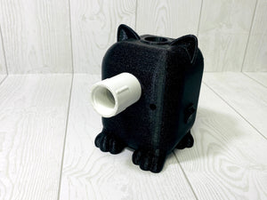 CLEARANCE - Black Cat Shaped Single Cup Turner - 3D Printed - One Cup Turner for Making Glitter Epoxy Tumblers