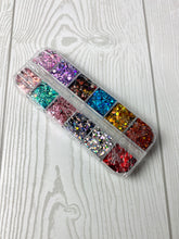 Load image into Gallery viewer, CLEARANCE - READ DESCRIPTION - 12 COUNT GLITTER SAMPLE SET