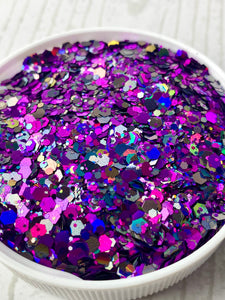 Hocus Pocus Polyester Glitter Mix - Available in 1,2, or 4 oz
