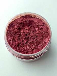 Pearlescent Mica Powder - 1 ounce jar - Sangria