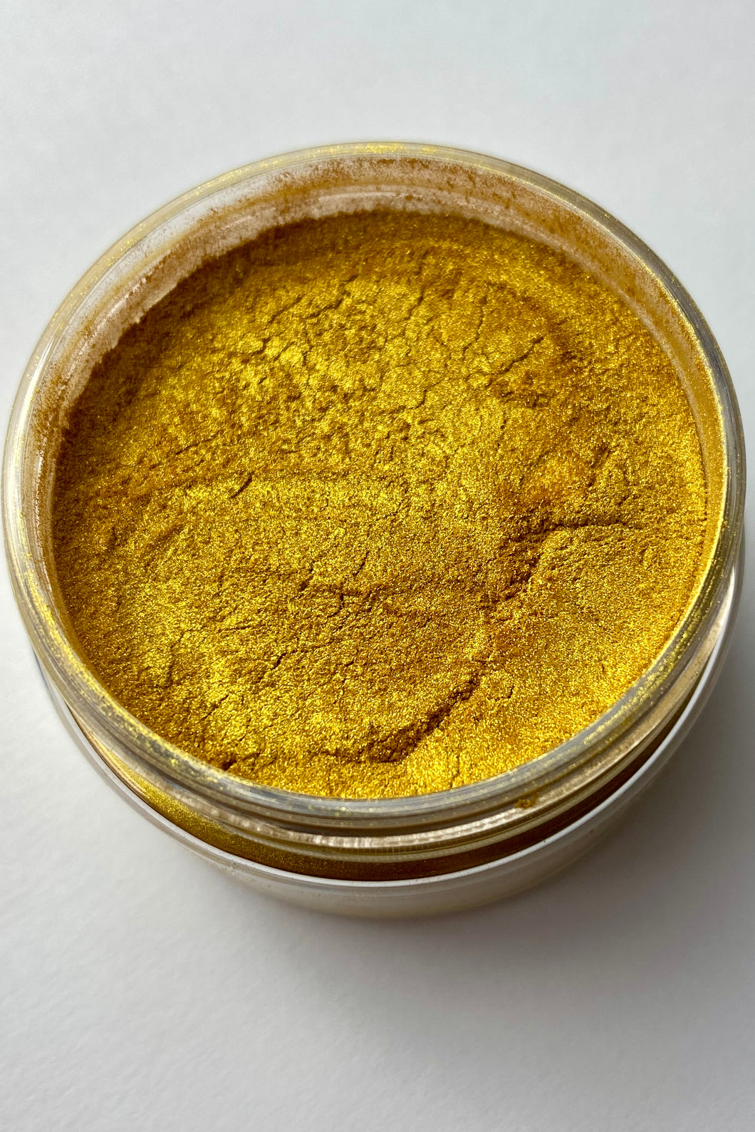 Pearlescent Mica Powder - 1 ounce jar - Golden Rod