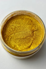 Load image into Gallery viewer, Pearlescent Mica Powder - 1 ounce jar - Golden Rod