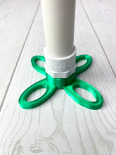 Load image into Gallery viewer, Green Single Cup drying rack for glitter tumbler making / cuptisserie / cup turner
