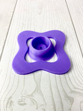 Load image into Gallery viewer, Purple Single Cup drying rack for glitter tumbler making / cup turner